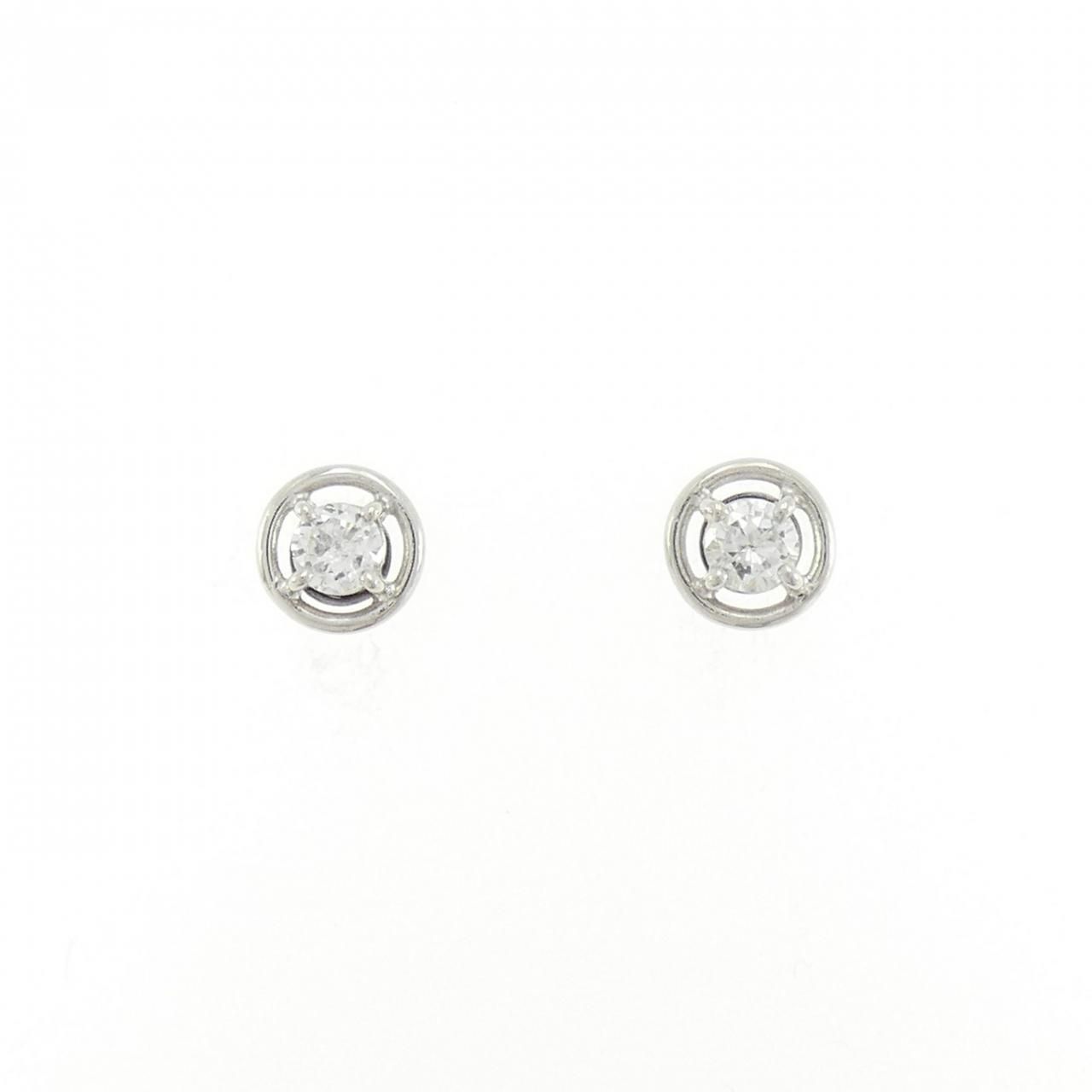 PT900 ダイヤモンド ピアス 0.23CT - メルカリ