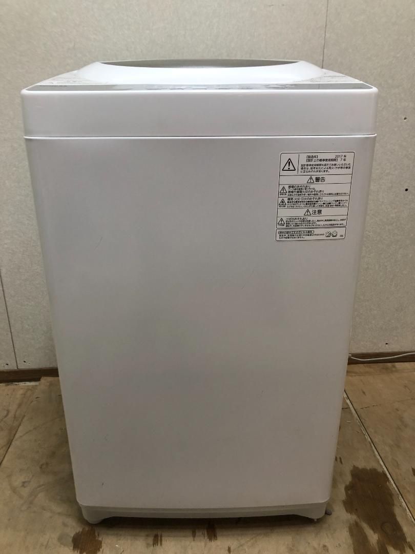 2017年 TOSHIBA 東芝 トウシバ AW-5G6 洗濯機 250324 - メルカリ