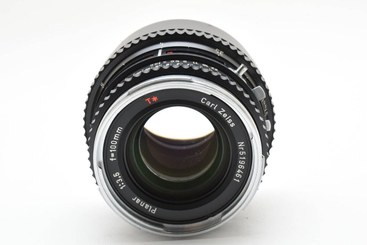 ☆希少・極美品☆HASSELBLAD Planar C 100mm f3.5 T 先白 革ケース付き