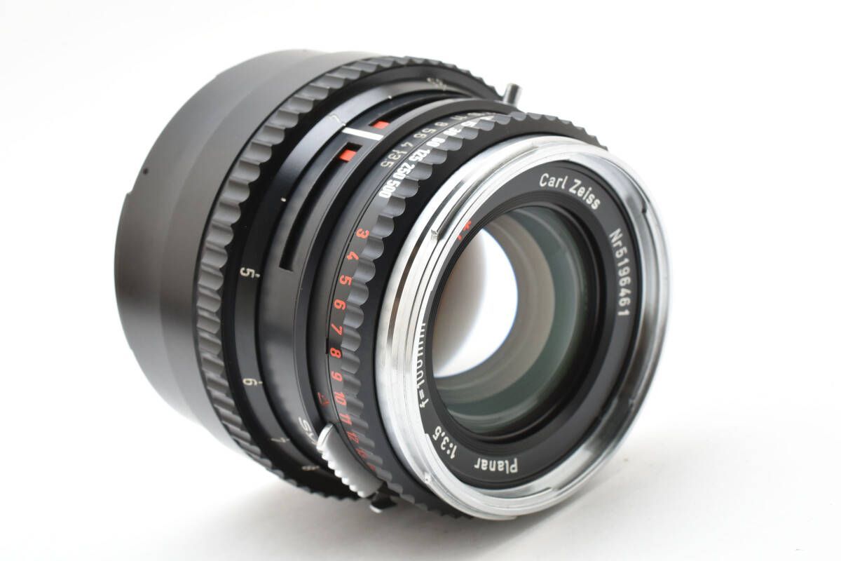 ☆希少・極美品☆HASSELBLAD Planar C 100mm f3.5 T 先白 革ケース付き