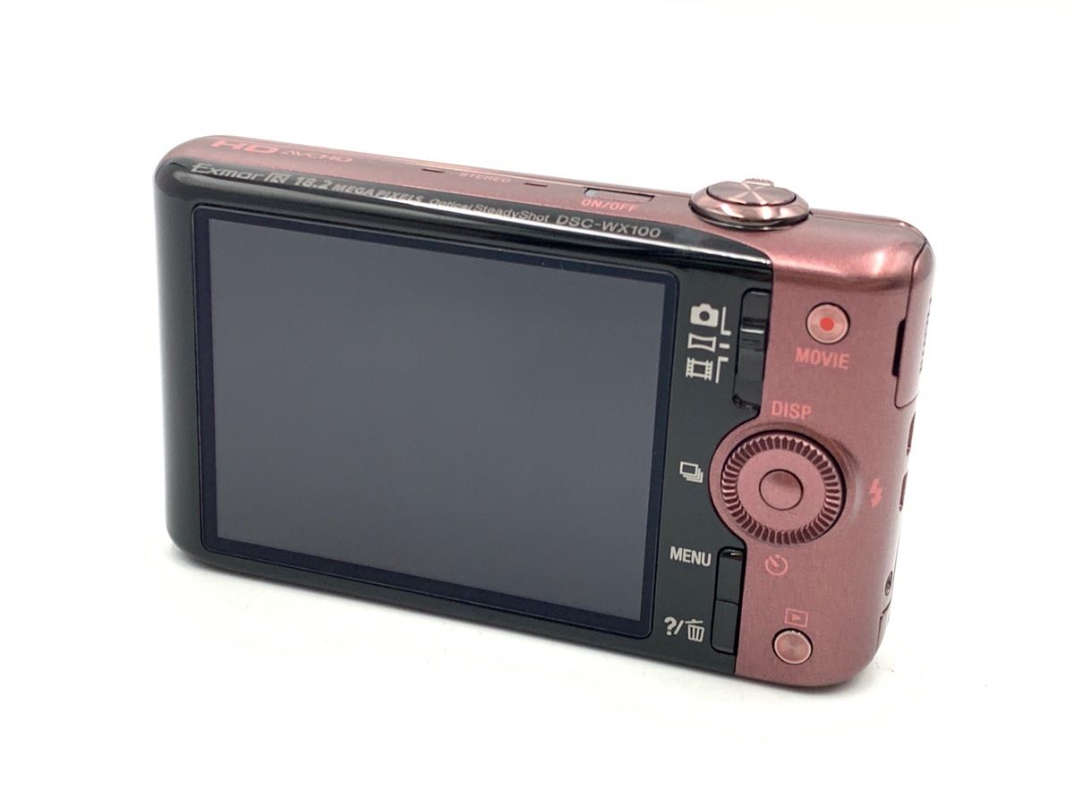 中古】 【良品】 ソニー Cyber-shot DSC-WX100 P ピンク - メルカリ