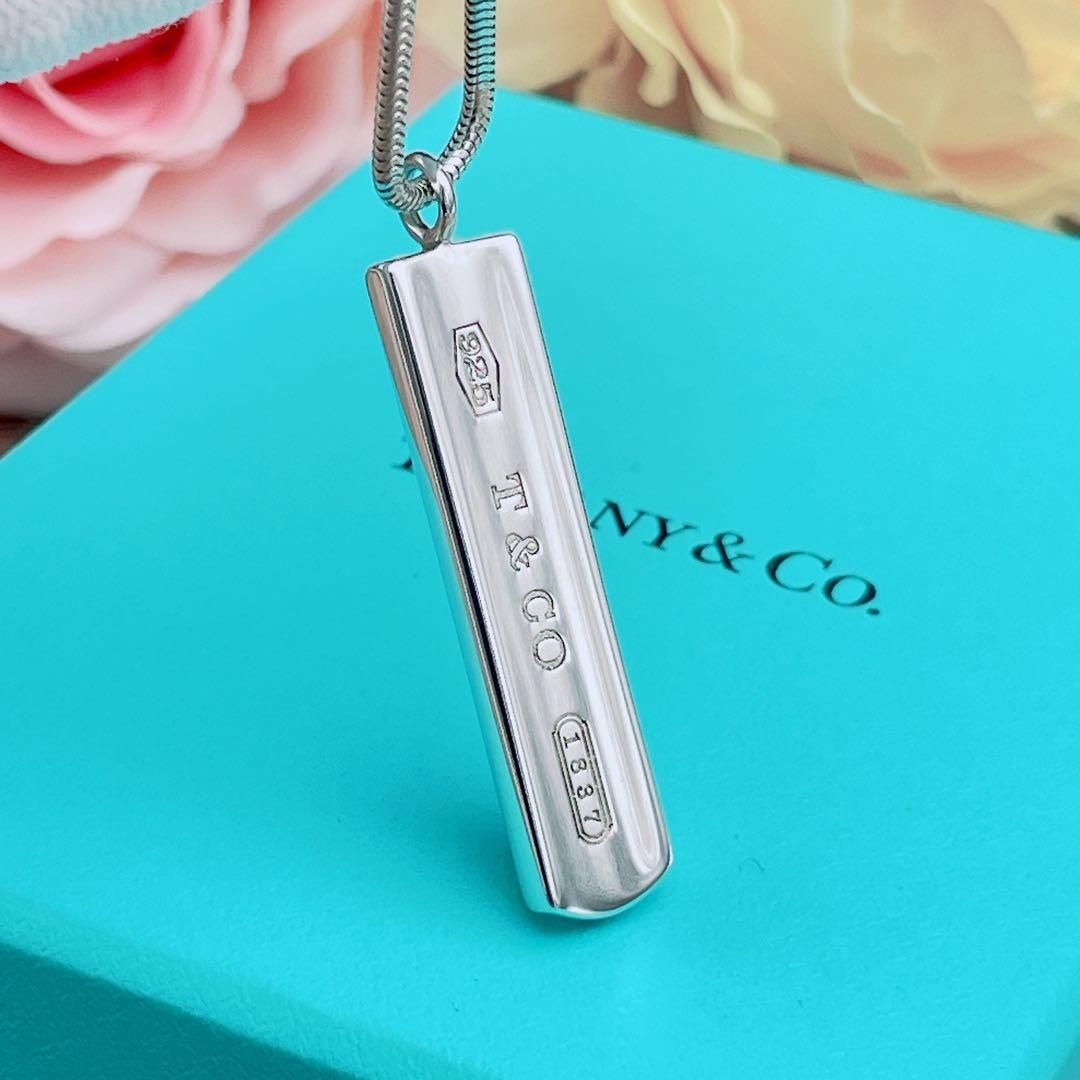 ◇ティファニー◇新品仕上済 Tiffany&Co. 1837 バー プレート