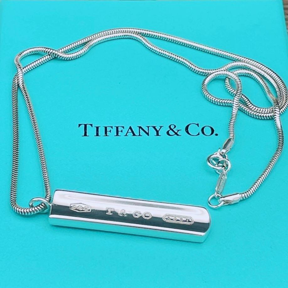 ◇ティファニー◇新品仕上済 Tiffany&Co. 1837 バー プレート