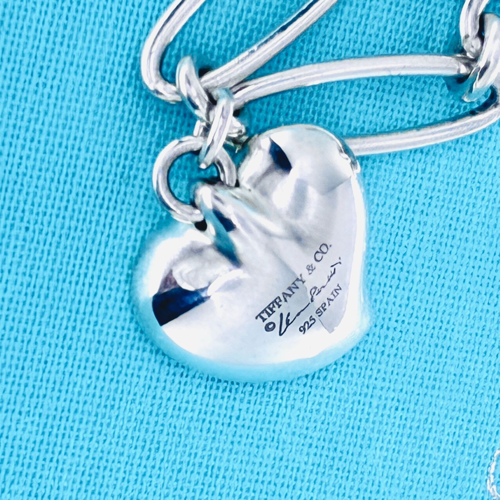 専用ですティファニー カーブドハート フルハート ブレスレット エルサペレッティ Tiffany & Co. ティファニー カーブド フルハート ブレスレット エルサ