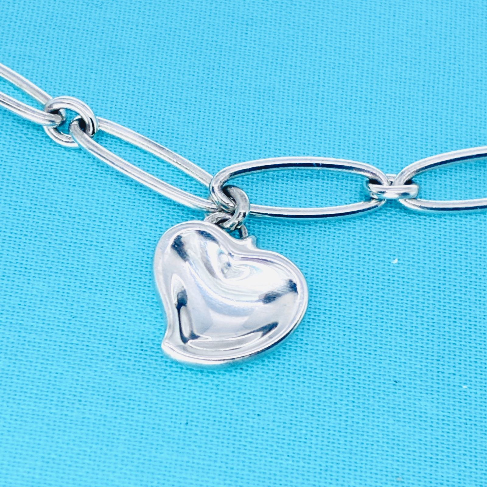 Tiffany & Co. ティファニー カーブド フルハート ブレスレット エルサ