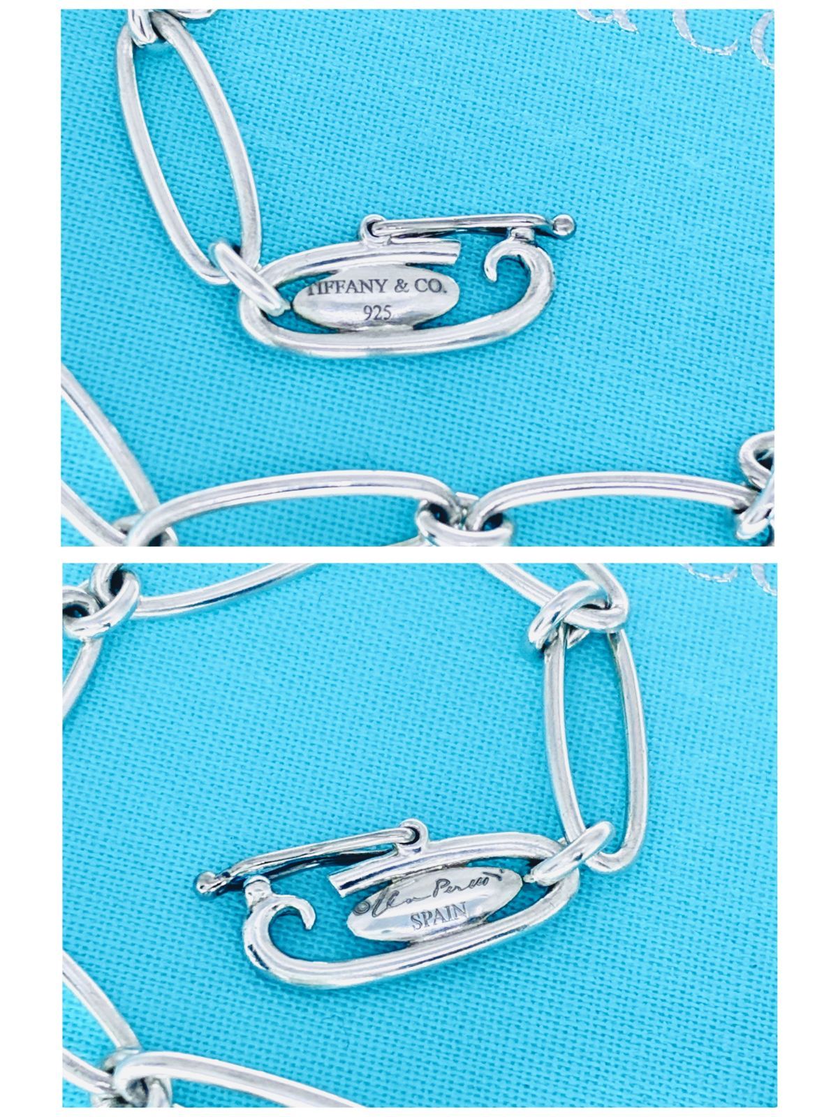 Tiffany & Co. ティファニー カーブド フルハート ブレスレット エルサ
