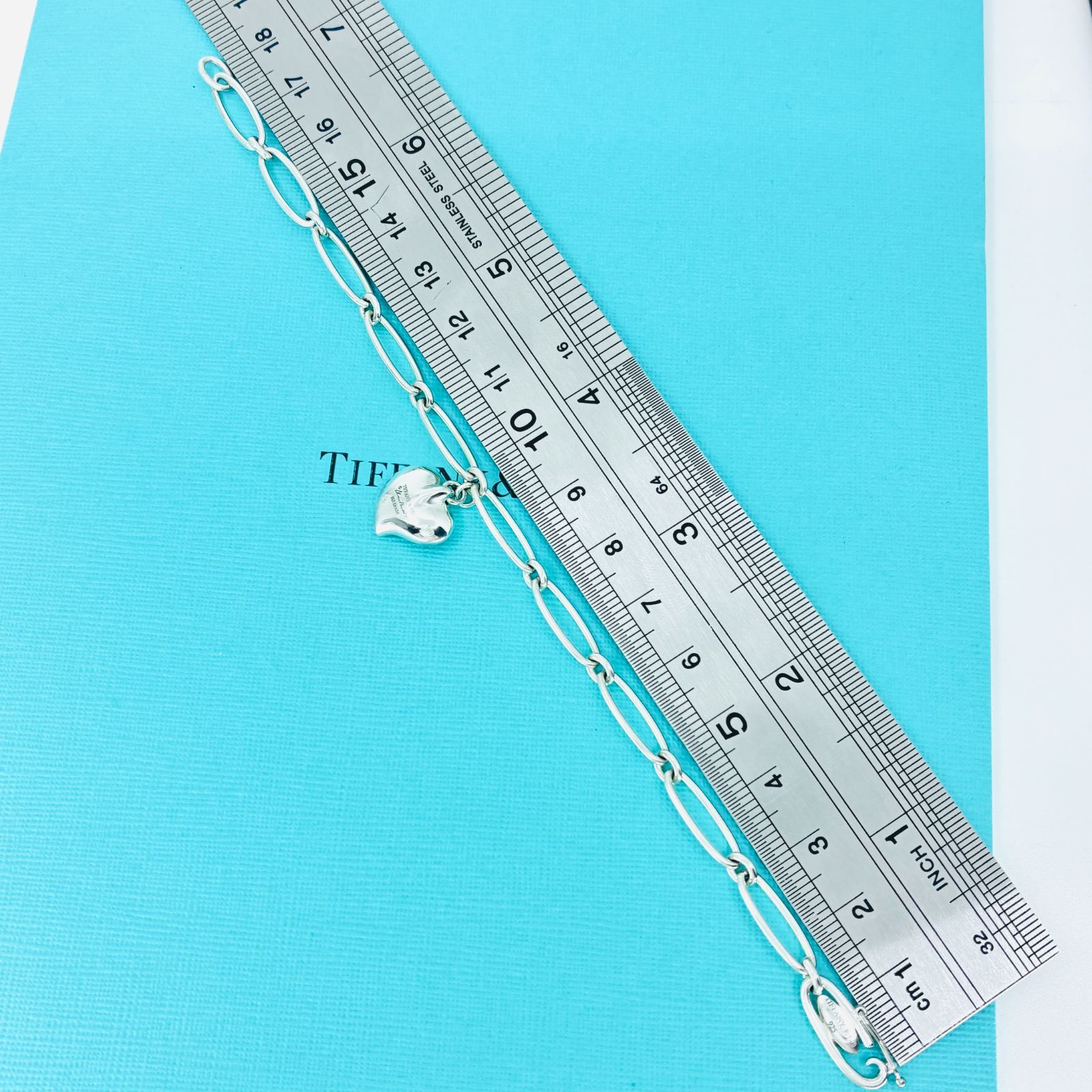 Tiffany & Co. ティファニー カーブド フルハート ブレスレット エルサ