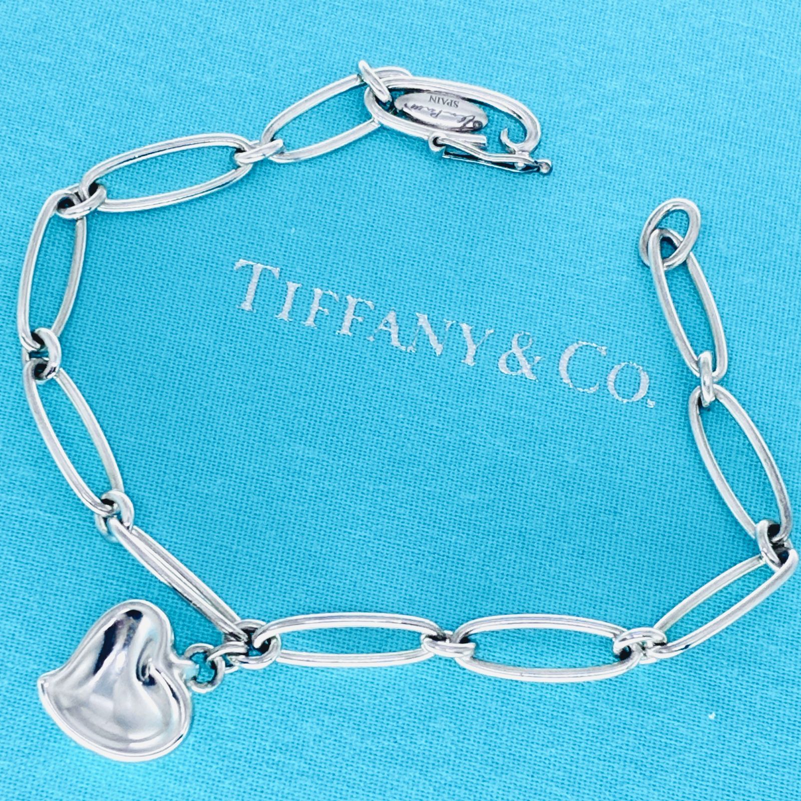 専用ですティファニー カーブドハート フルハート ブレスレット エルサペレッティ Tiffany & Co. ティファニー カーブド フルハート ブレスレット エルサ