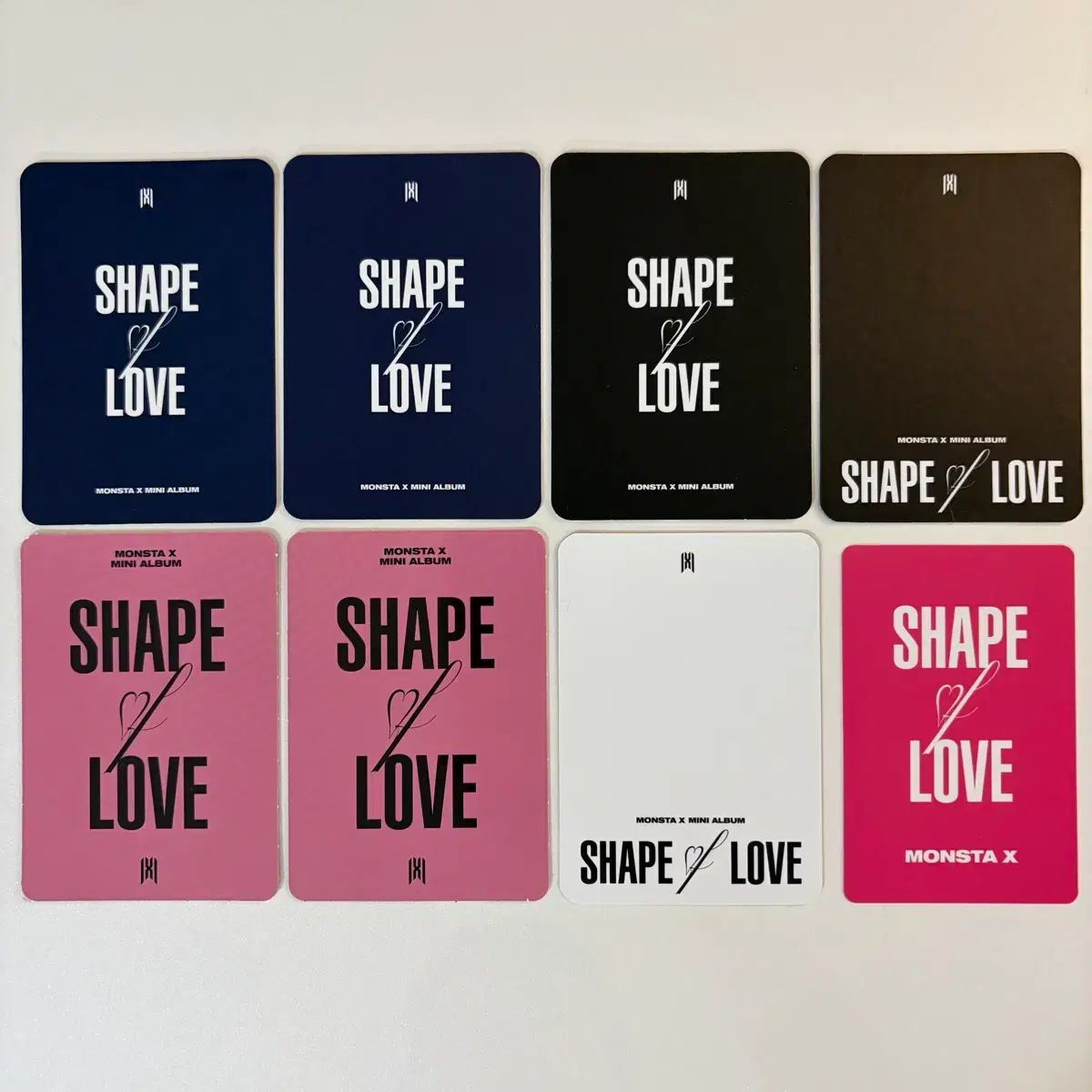 MONSTA X(モンスタエックス・モネク) 写真 トレカ 8枚 (トップス