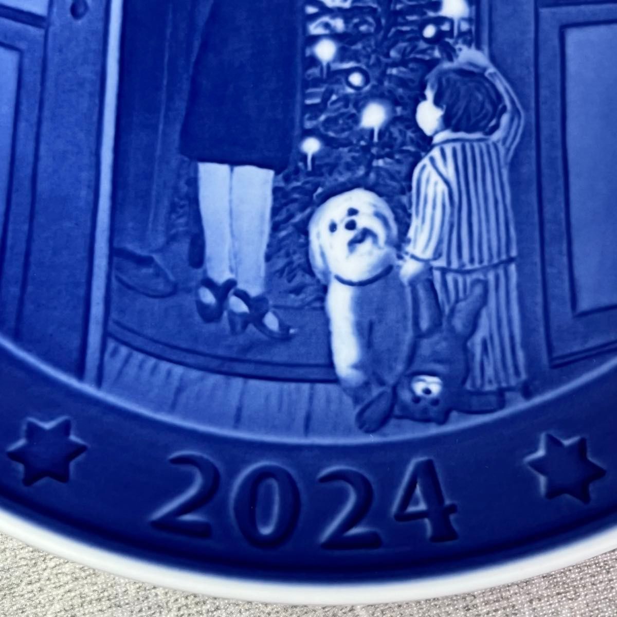 未使用 ロイヤルコペンハーゲン ROYAL COPENHAGEN イヤープレート 2024