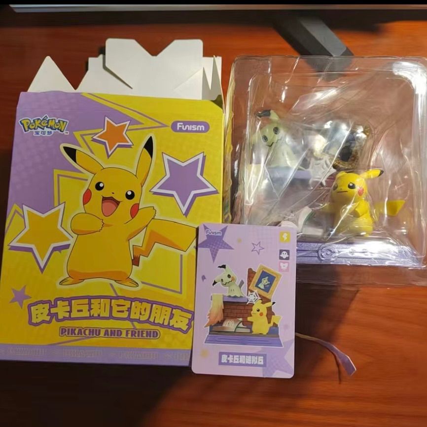 ポケモン ピカチュウ ミミッキュ フィギュア ピカチュウアンドフレンド