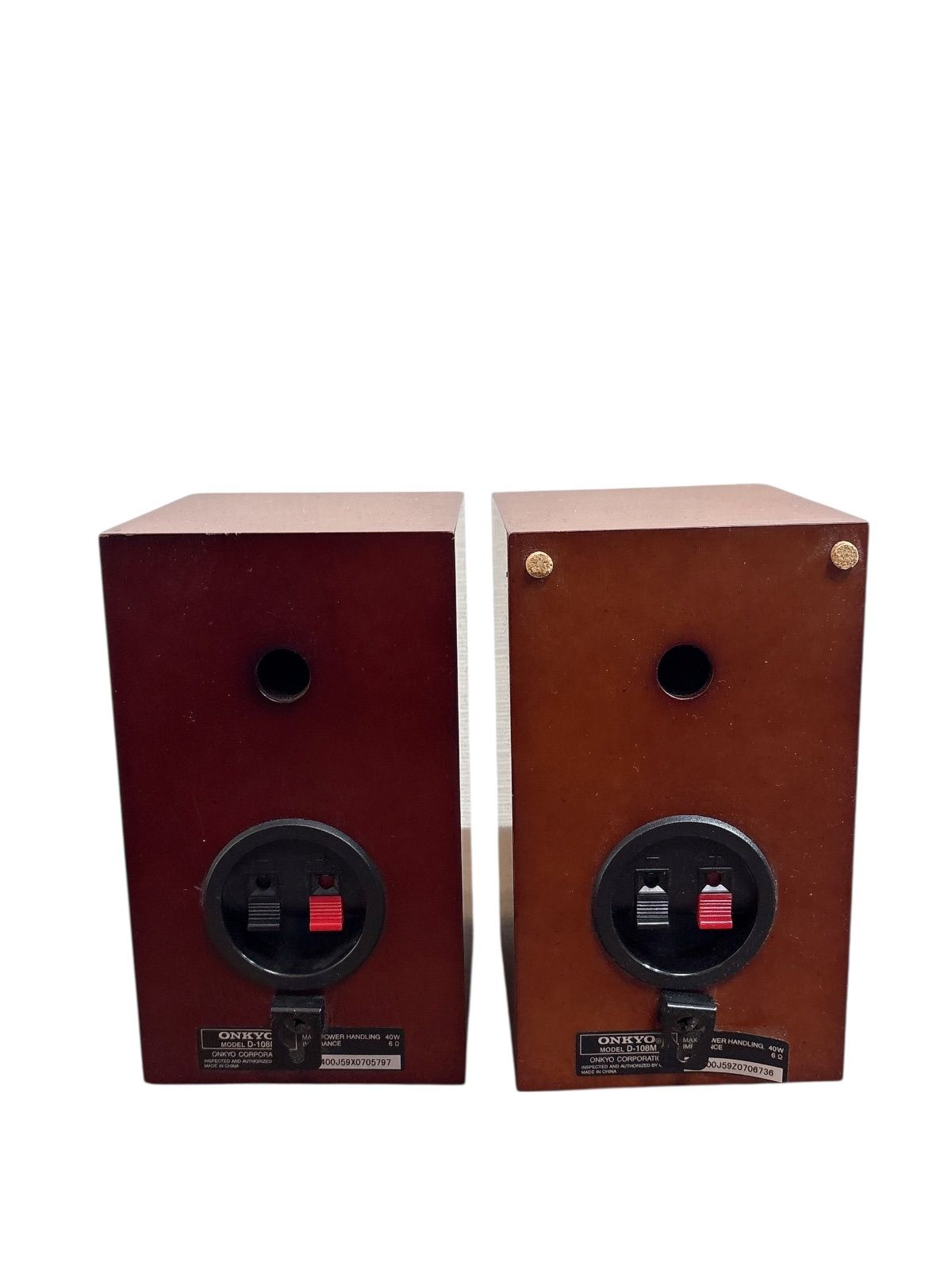 ONKYO 小型ブックシェルフスピーカー D-108M、スタンド AS-90HP ONKYO