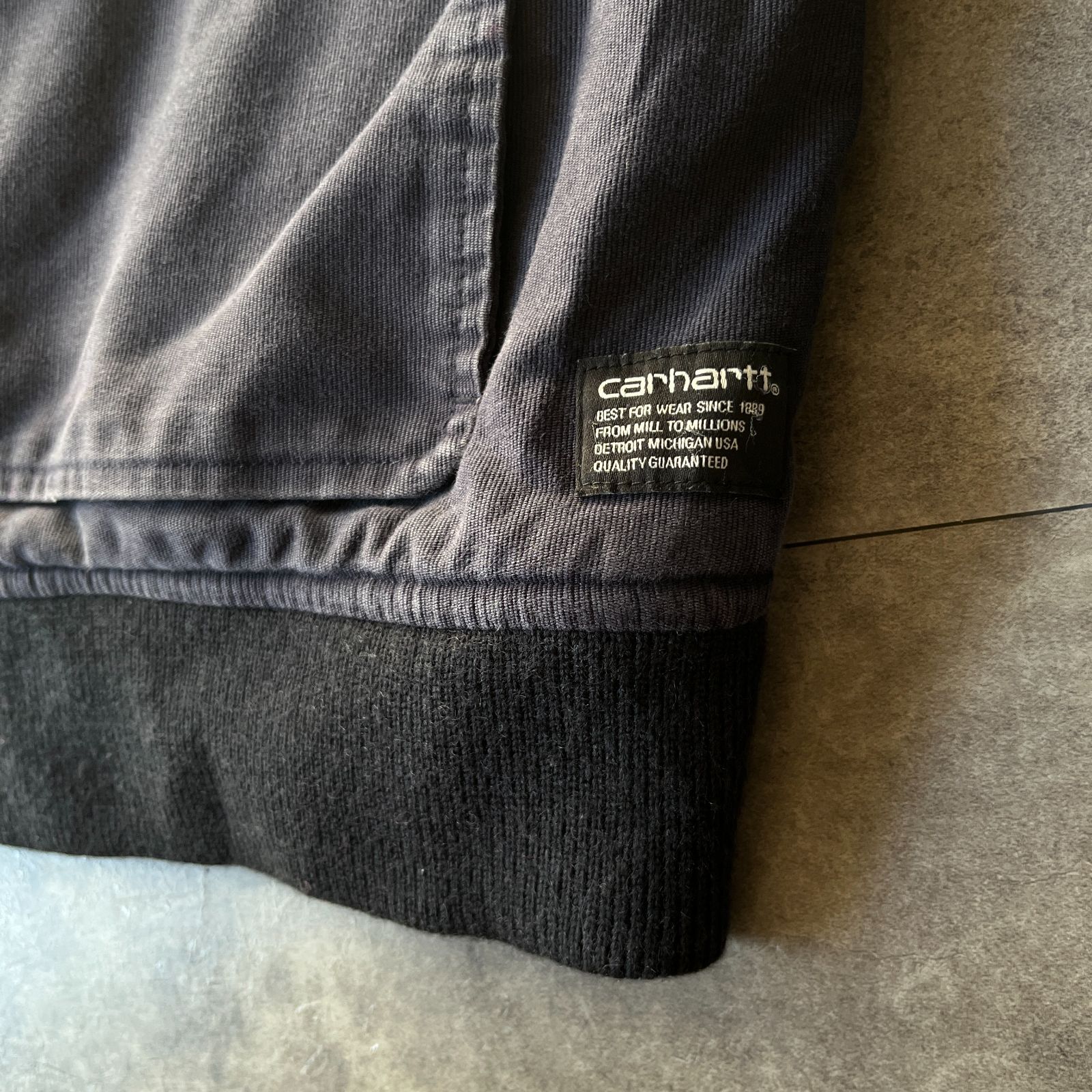 00s Carhartt フライトジャケット 無地 紺 M A693 ダック地 - メルカリ