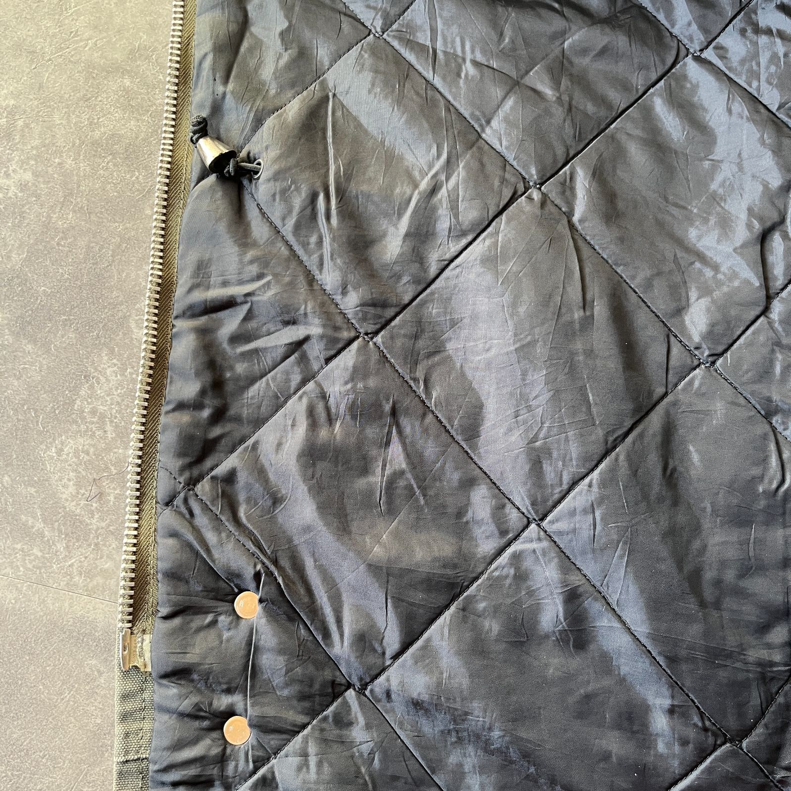 80s WORK HORSE ダックジャケット キルティング 緑 XL A677 80s WORK HORSE ダックジャケット キルティング 緑 XL A677 【公式通販】