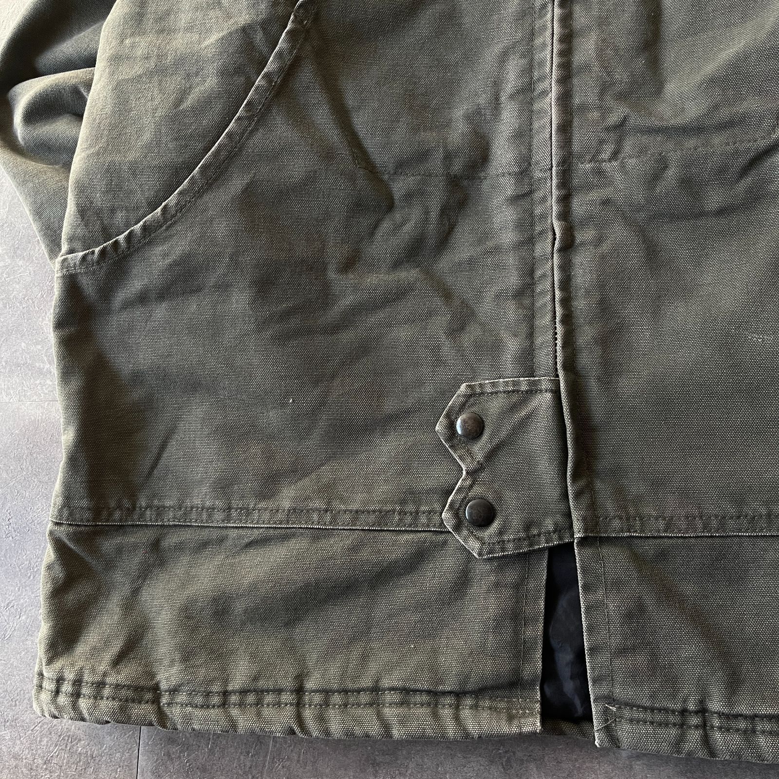 80s WORK HORSE ダックジャケット キルティング 緑 XL A677 【公式通販】