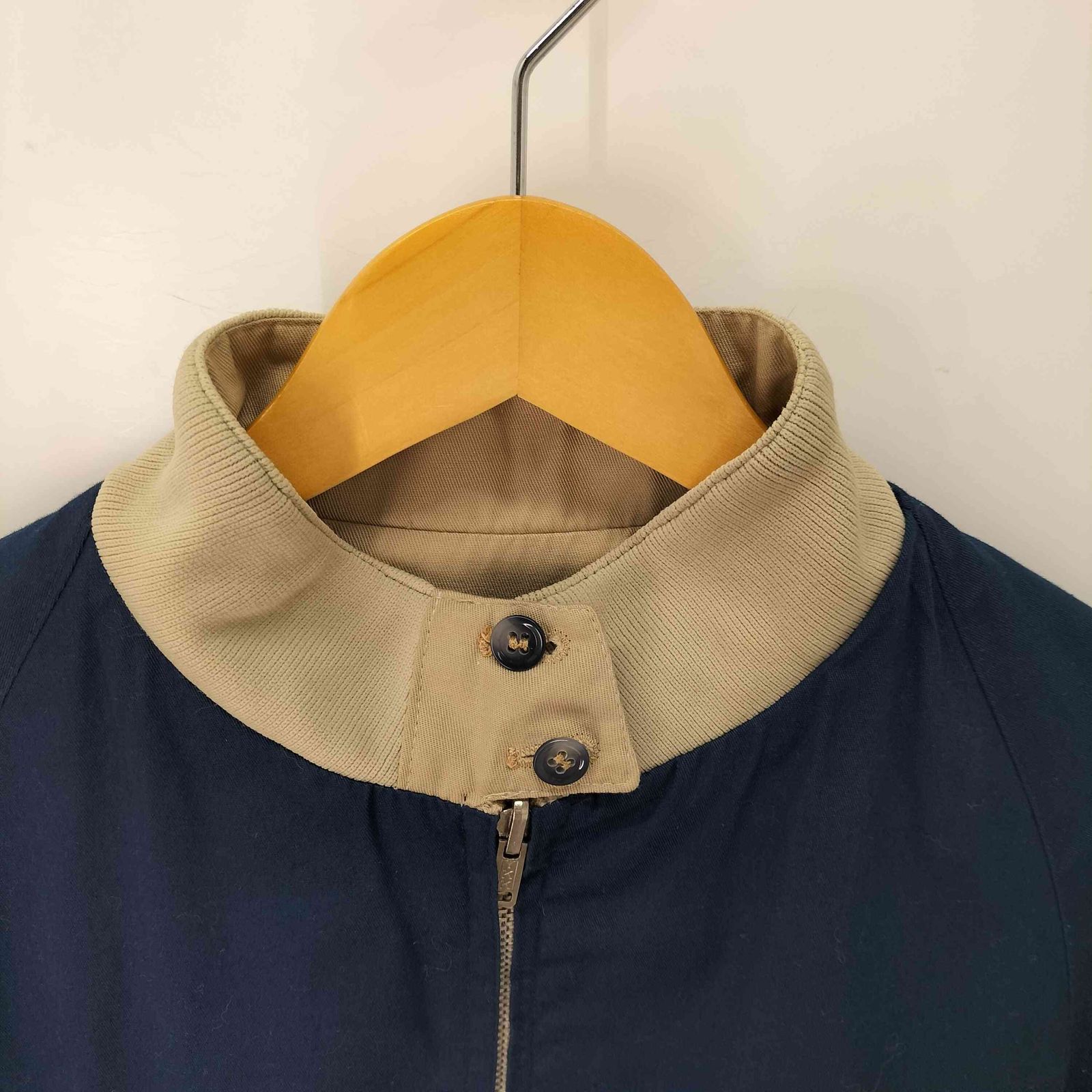 ユーズドフルギ USED古着 80s リバーシブルハリントンジャケット