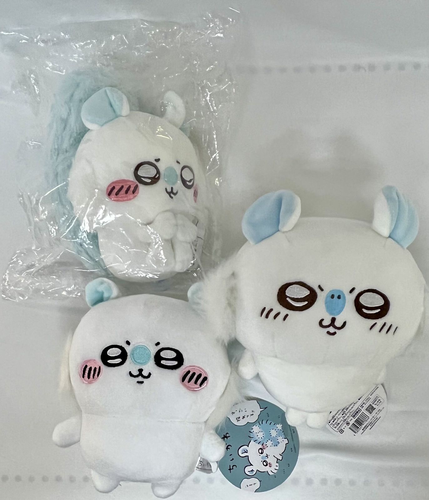 タグあり ちいかわ モモンガ ぬいぐるみ 3種セット まとめ売り - メルカリ