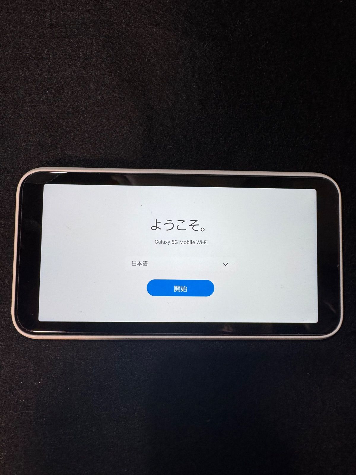 Galaxy 5G Mobile Wi-Fi SCR01 本体 Galaxy 5G Mobile Wi-Fi SCR01