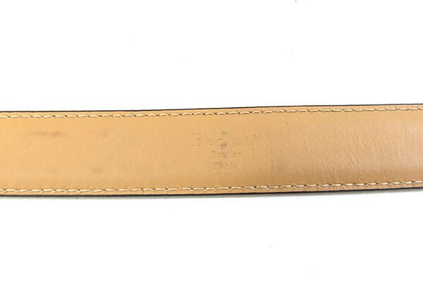 ベルルッティ ベルト ブラウン スクリットレザー 中古 - メルカリ