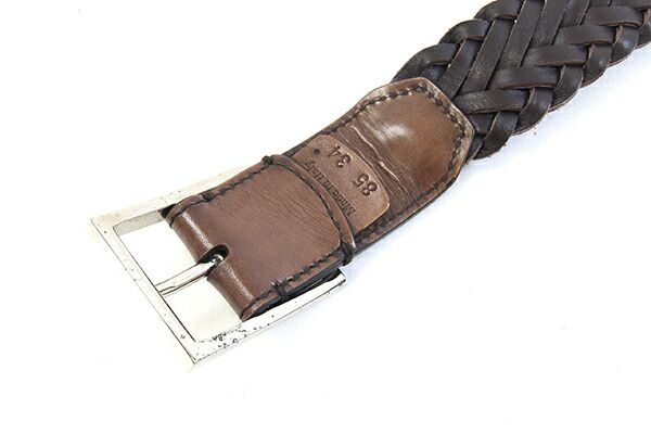 ベルルッティ ベルト ダークブラウン レザー 中古 男性 - メルカリ