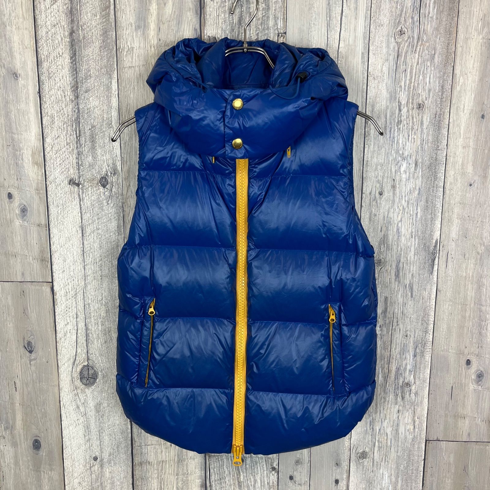 Johnbull ジョンブル ブルー y2k 取り外し可能 フード 肉厚 パンパン