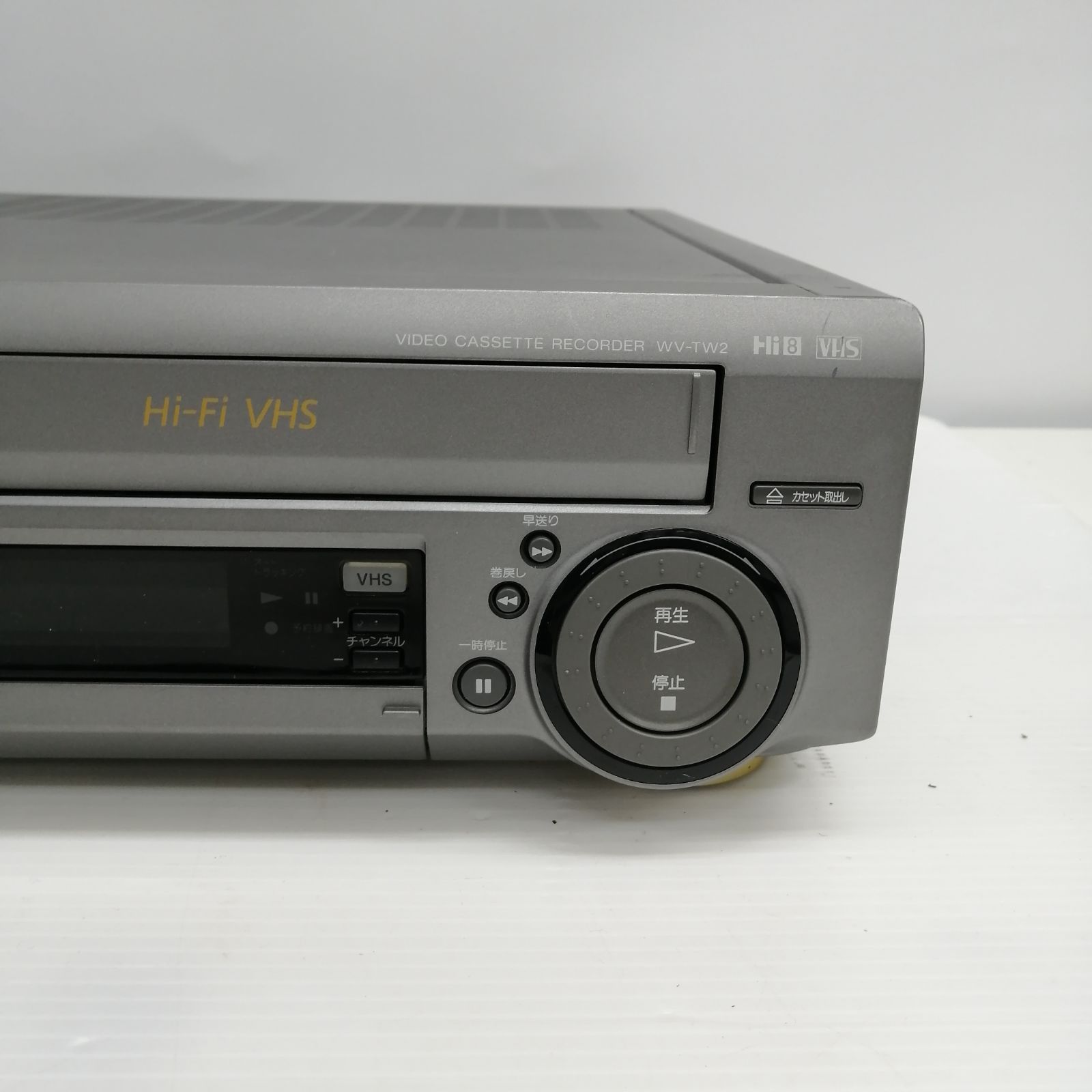 ジャンク】SONY Hi8.VHSプレイヤー WV-TW2 - メルカリ