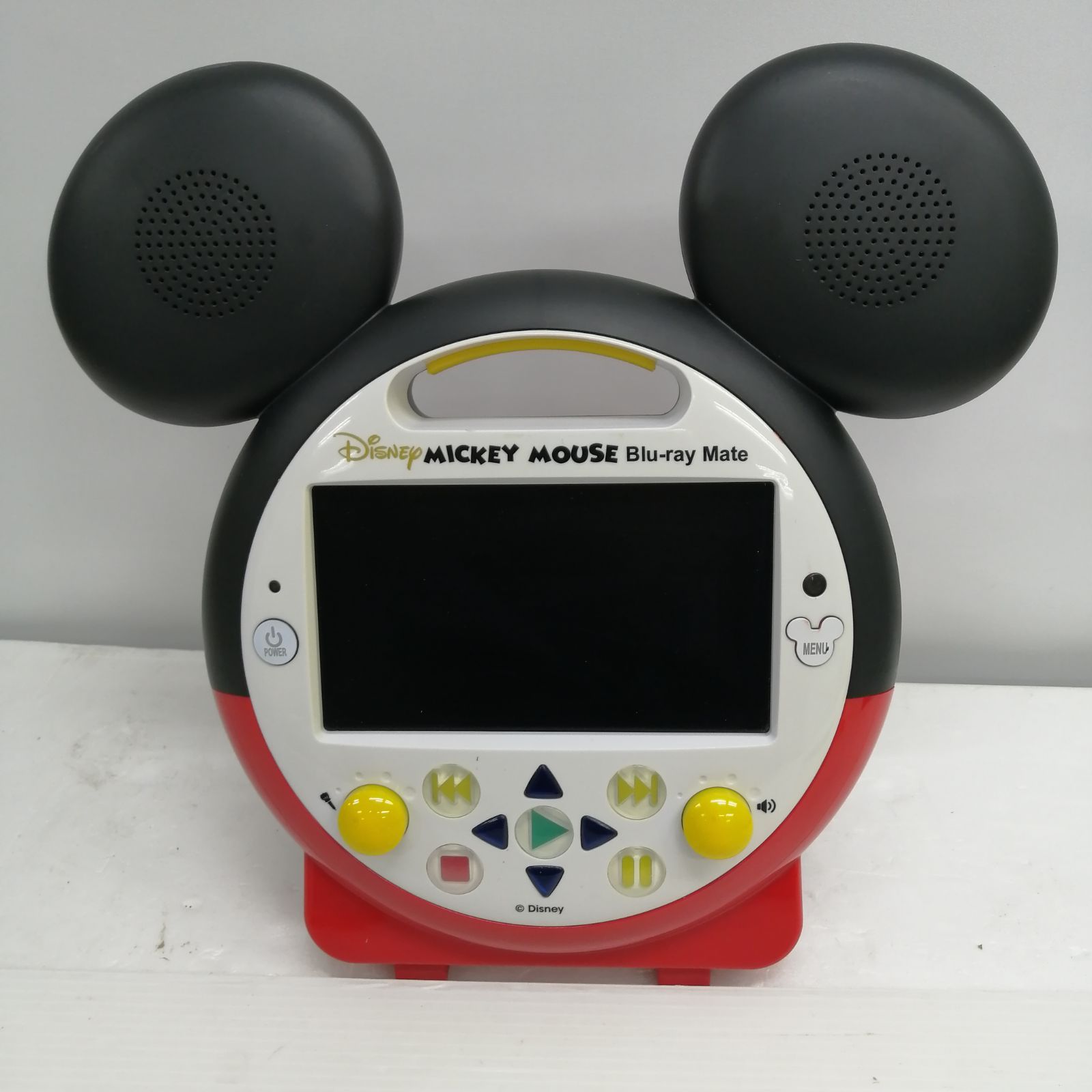 動作品】Disney ポータブルBDプレーヤー Mickey Mouse Blu-ray Mate