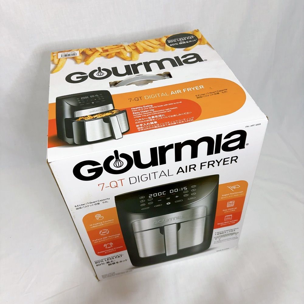 未使用品】グルミア デジタルエアフライヤー 6.6L GAF798 GOURMIA