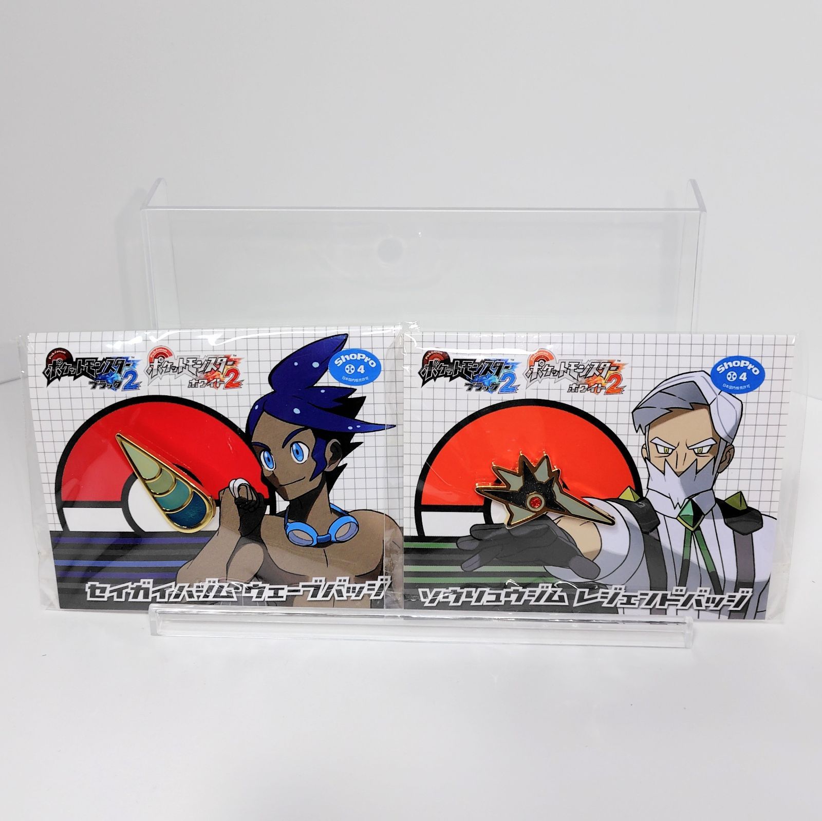 ポケモン ブラック2・ホワイト2 バッジコレクション 新品未使用】ポケモン ブラック2 ホワイト2 バッジコレクション BW2