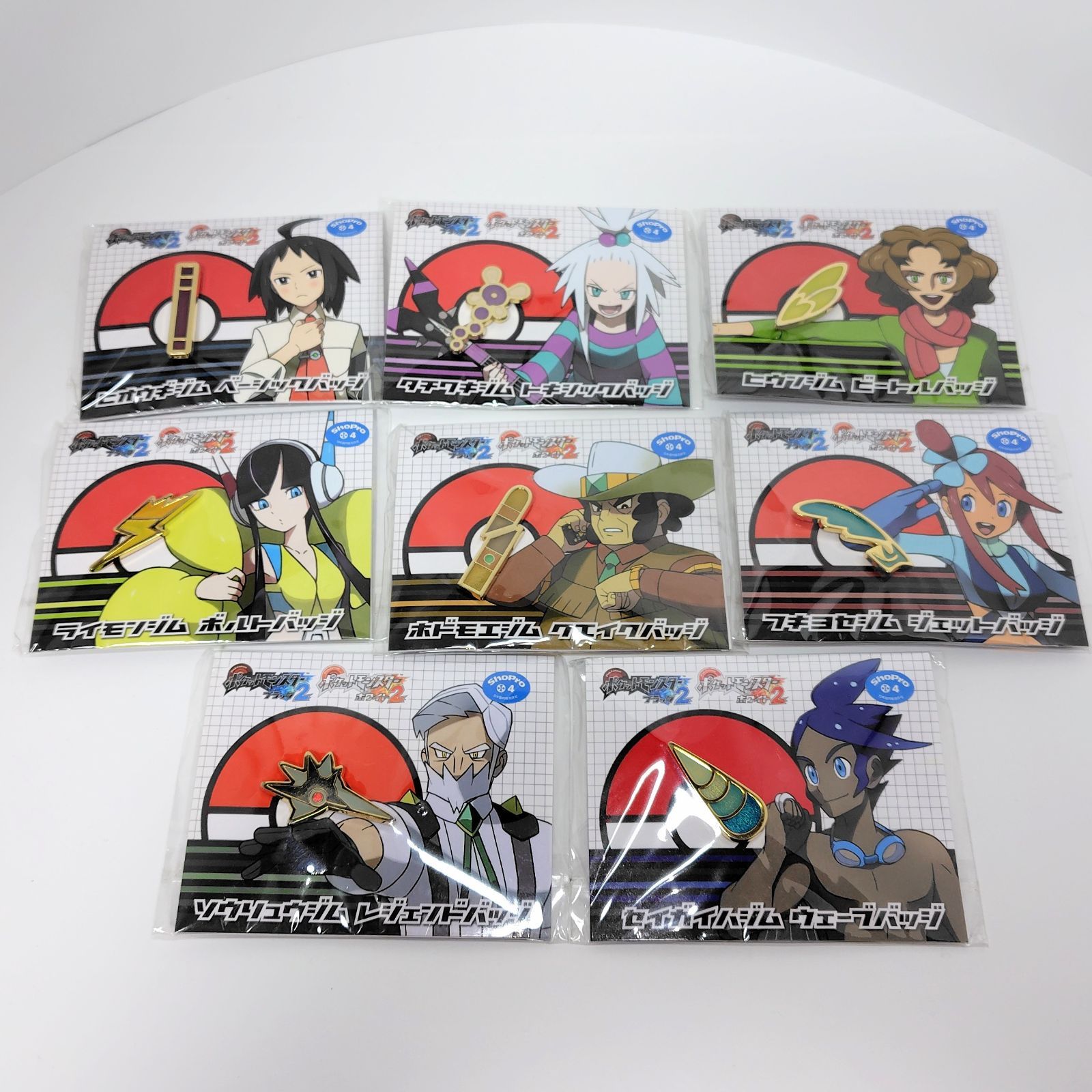 ムーピック ポケットモンスター ブラック2・ホワイト2 バッジ