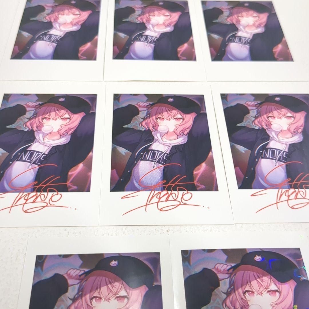 nqrse なるせ だいふくやさん チェキ サイン ホロ キャップ 帽子 8枚