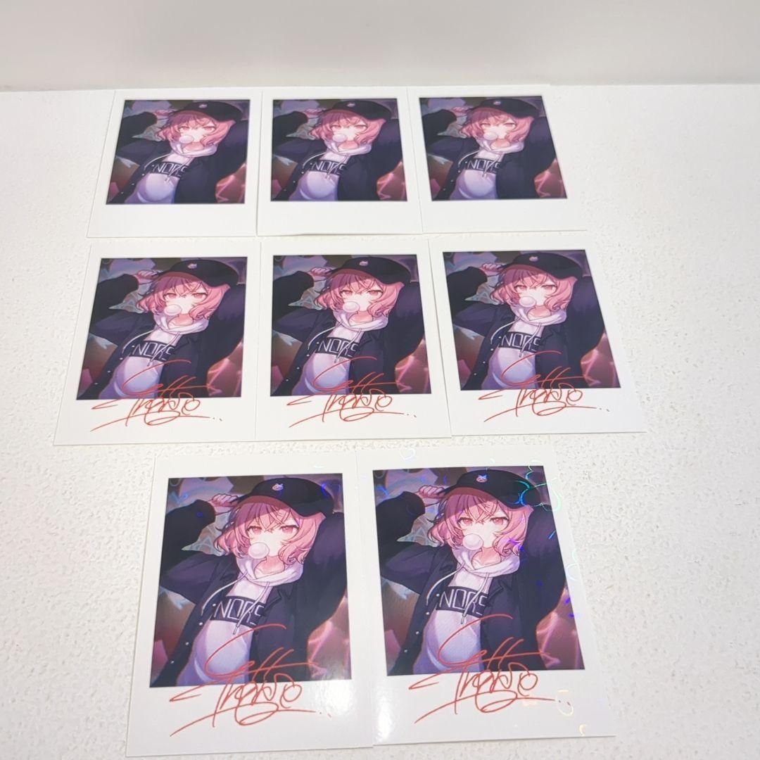 nqrse なるせ だいふくやさん チェキ サイン ホロ キャップ 帽子 8枚