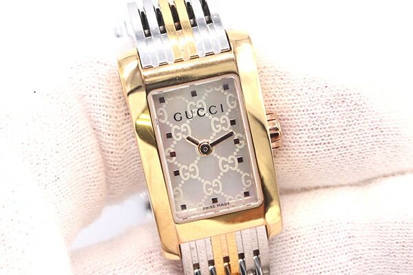 グッチ レディースウォッチ Gメトロ ピンクシェル 中古 GUCCI - グッチ レディースウォッチ Gメトロ ピンクシェル 中古の通販