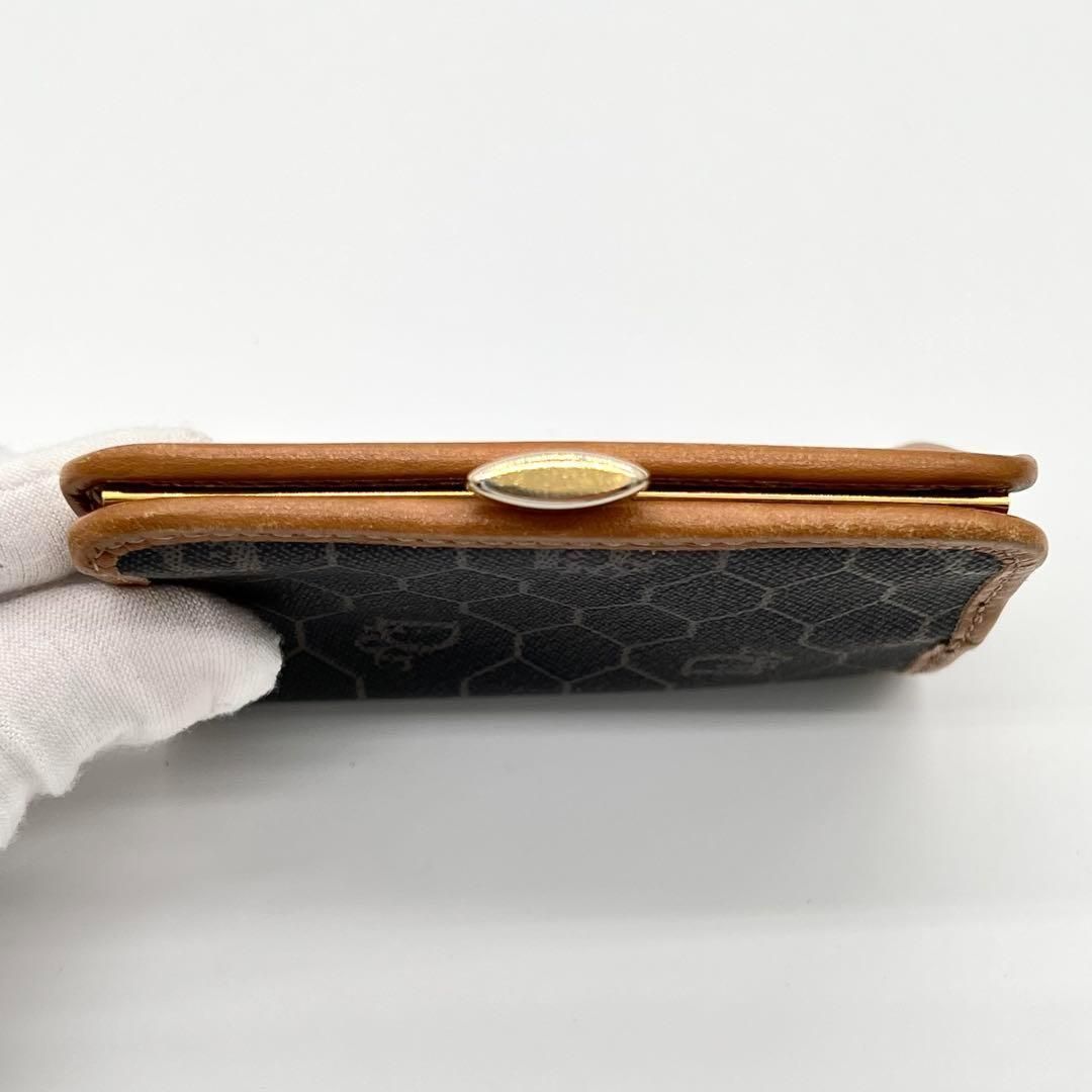 美品】ChristianDior ハニカム柄 コインケース ミニ財布 がま口 - メルカリ