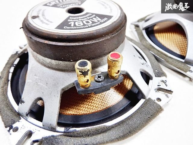 動作OK‼保証付 ADDZZEST アゼスト スピーカー 17cm 160W SRT1780HX GS