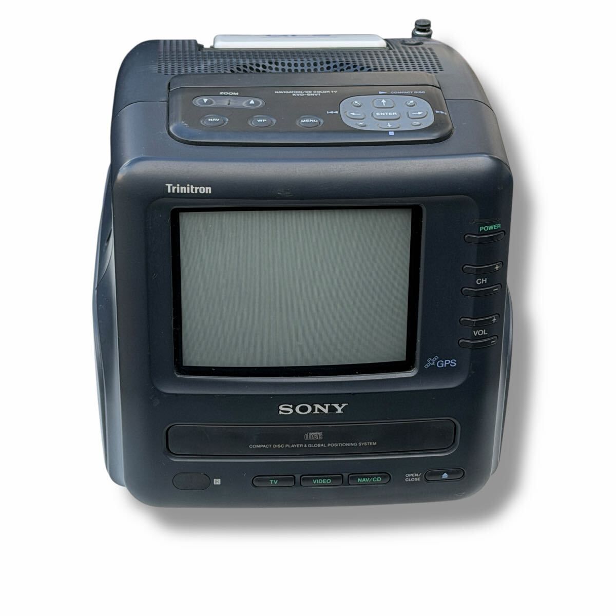 SONY KVD-6NV1ナビゲーション/CD/カラーテレビ ソニー SONY 94年製 KVD-6NV1 GLOBAL POSITIONING SYSTEM