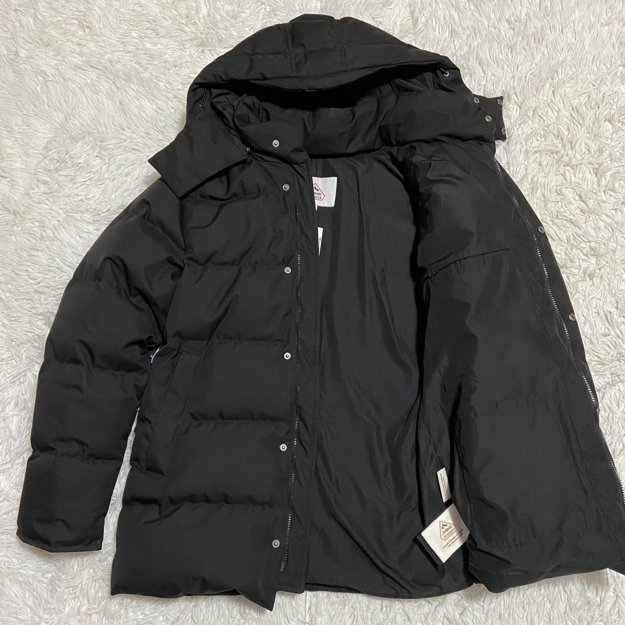 ピレネックス ベルフォール2 2WAY ダウンジャケット ブラック 黒 XL 