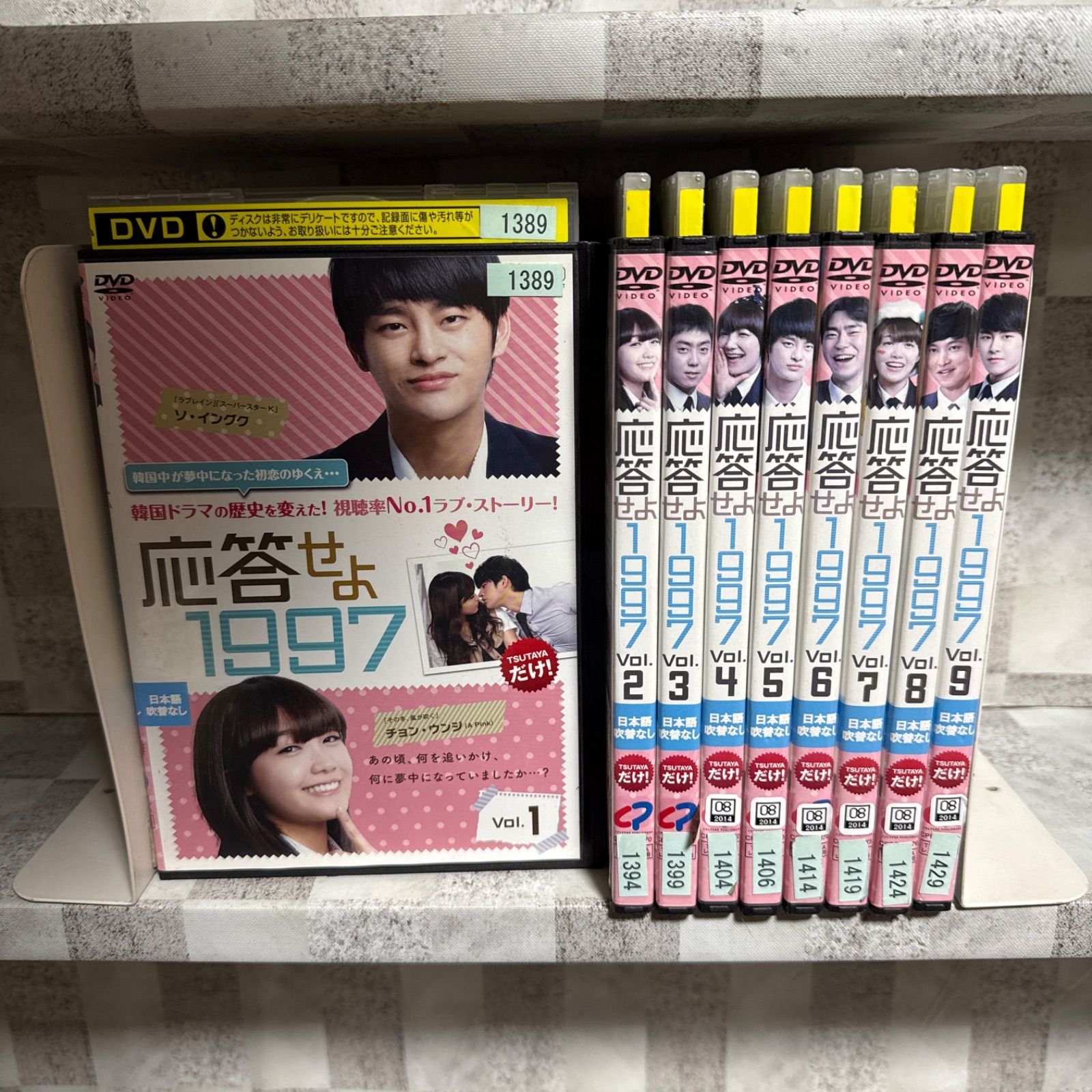 韓国ドラマ 応答せよ 1997 DVD 1-9巻 全巻セット ソ・イングク チョン