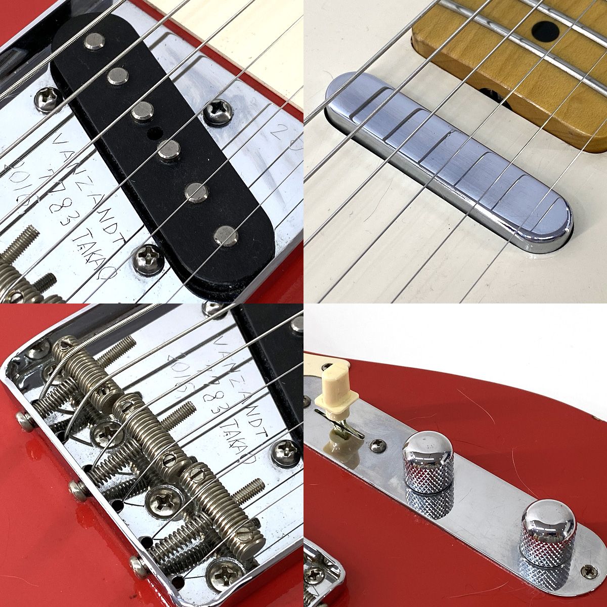 Vanzandt ヴァンザント TLV Series Fiesta Red テレキャスター エレキ
