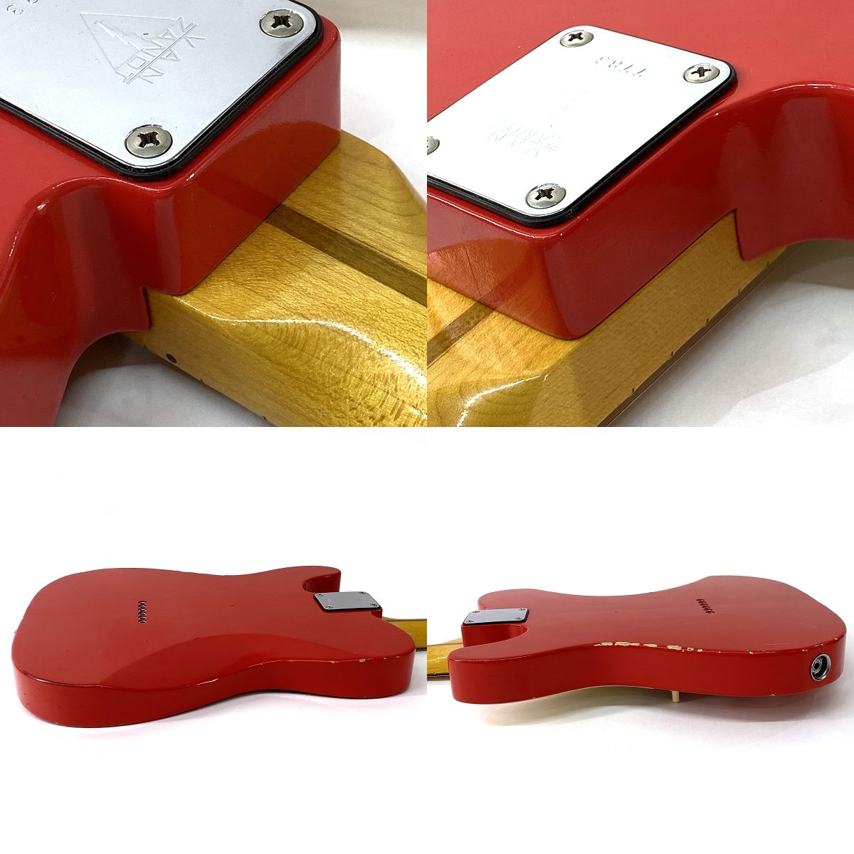 Vanzandt ヴァンザント TLV Series Fiesta Red テレキャスター エレキ