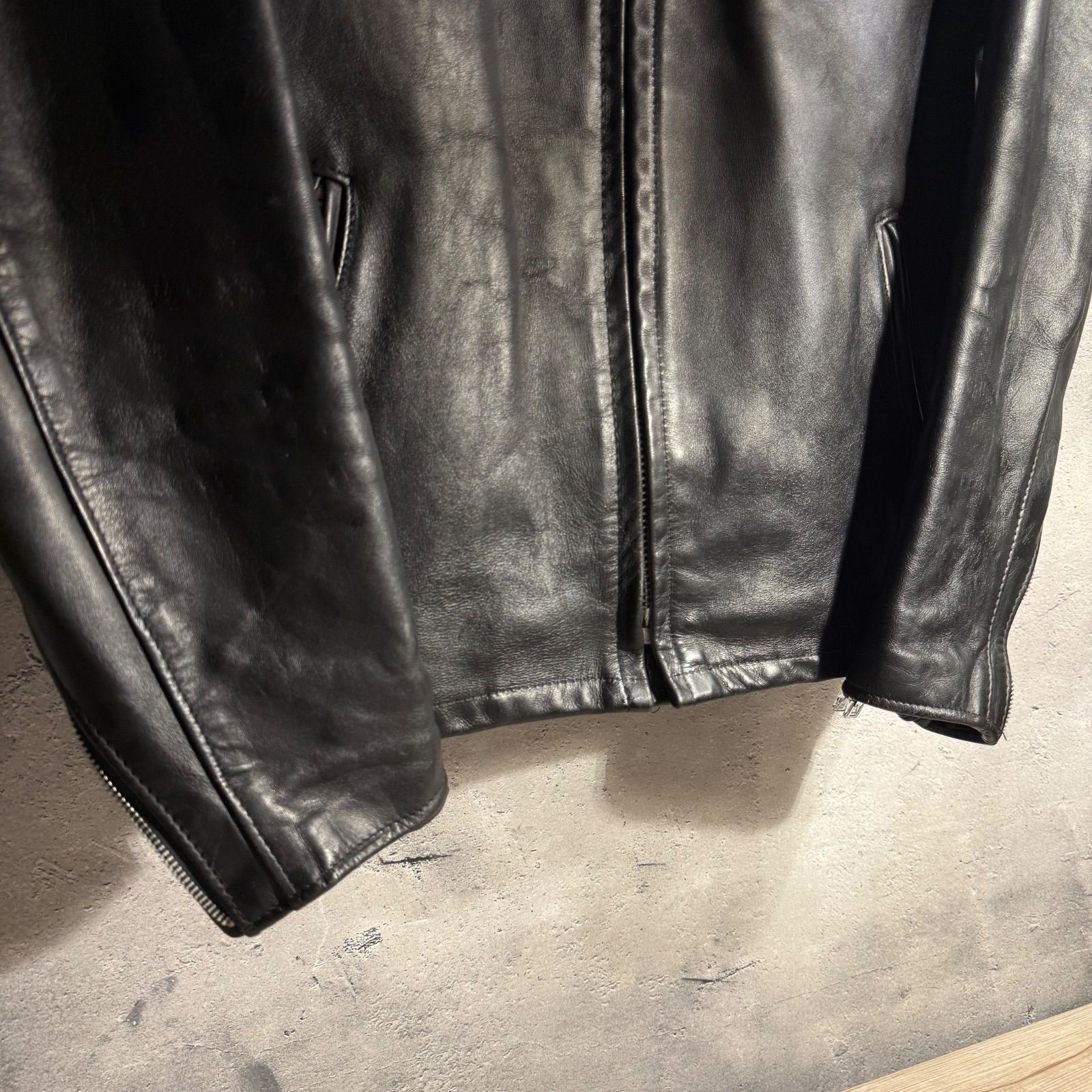 Schott ショット レザージャケット 40 USA製 インナーボア付き
