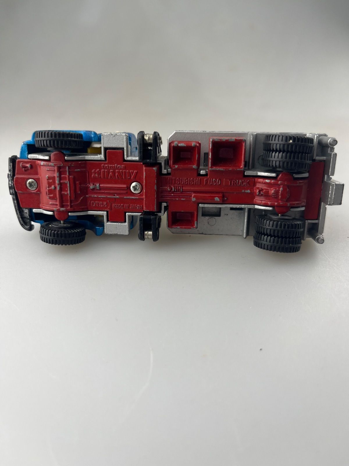 ジャンク 当時物 トミカ ダンディ DT-053 三菱ふそう レッカークレーン