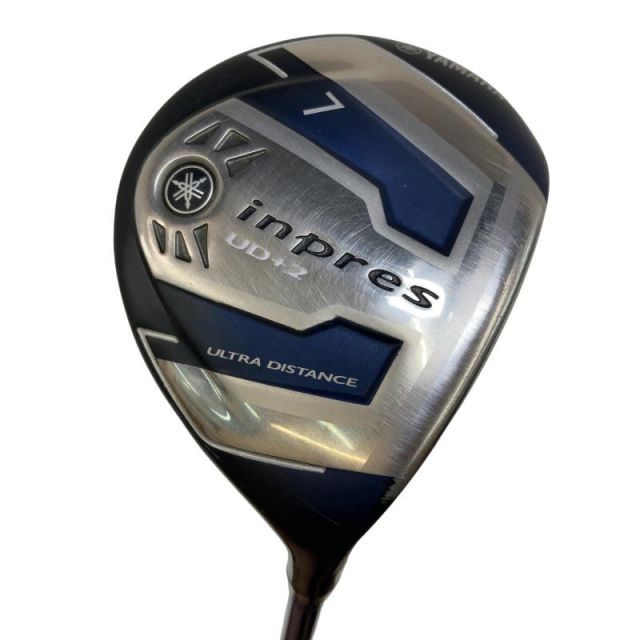 【中古】 ヤマハ inpres UD+2 7W フェアウェイウッド FW リシャフト (フレックスその他) メンズ 男性用 右利き 右用 Cランク ゴルフクラブ