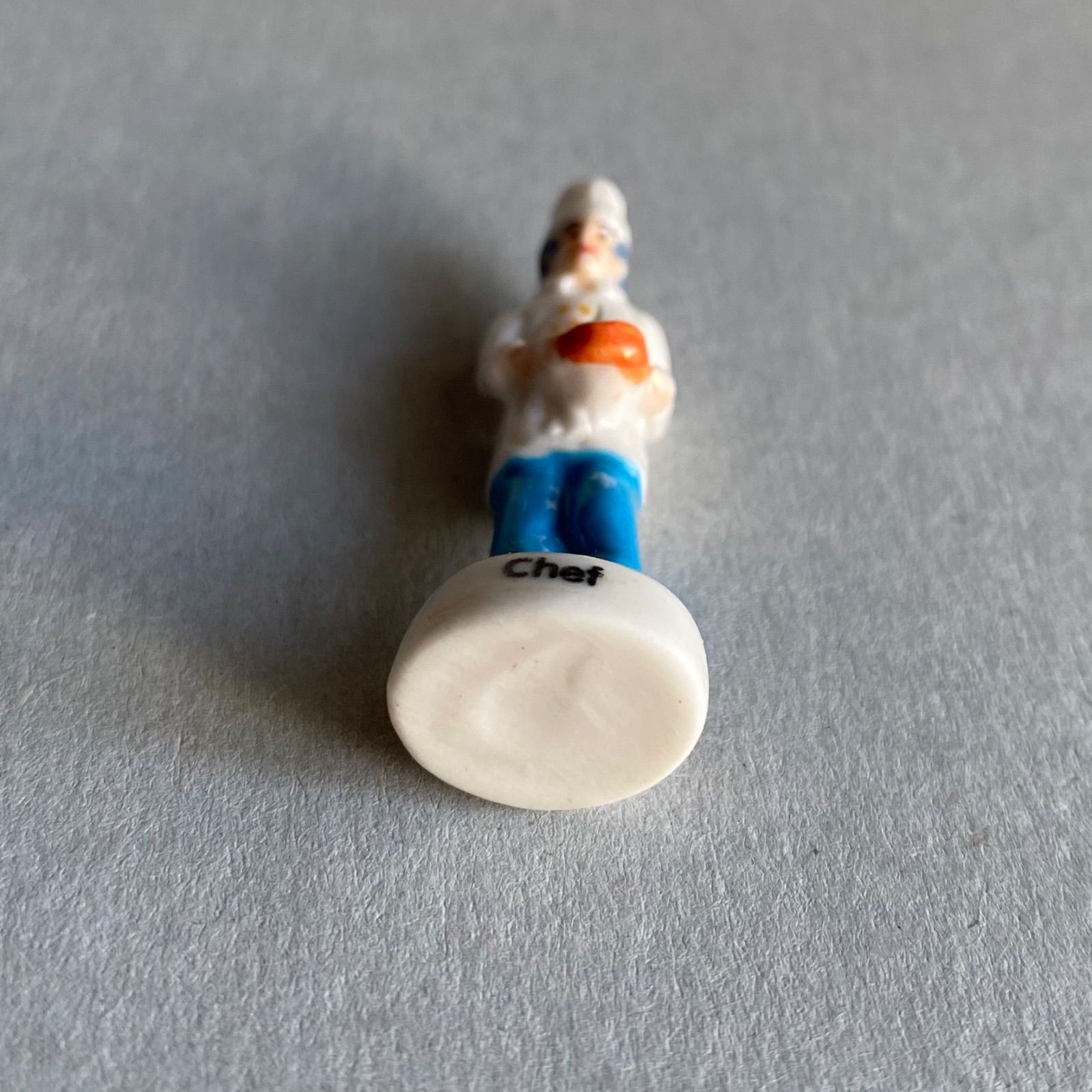 シェフのフェーブ／フランス雑貨／陶器ミニチュア／ブロカント