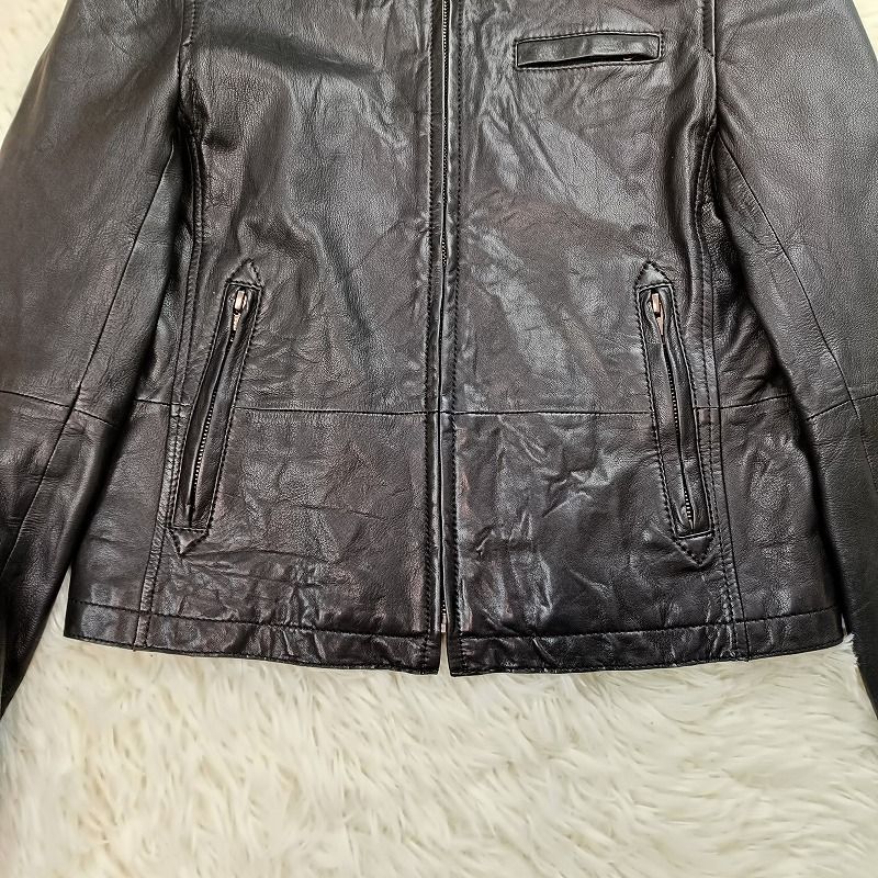 UNITED ARROWS ユナイテッドアローズ シングルライダースジャケット 36