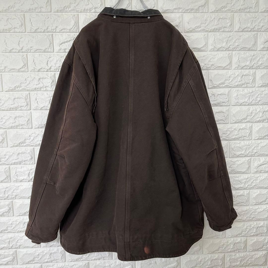 カーハート リッジコード 裏ボア ブラウン XL ダックジャケット 1919