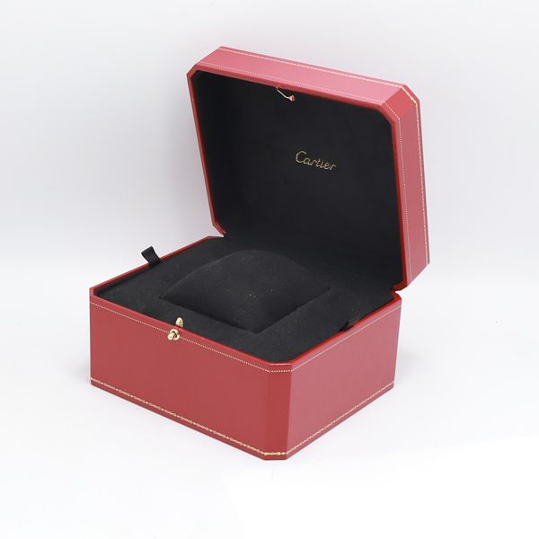 Cartier カルティエ　腕時計　レッドレザーケース　空箱　ルーペ　ノベルティ Cartier カルティエ 腕時計 レッドレザーケース 空箱 ルーペ ノベルティ