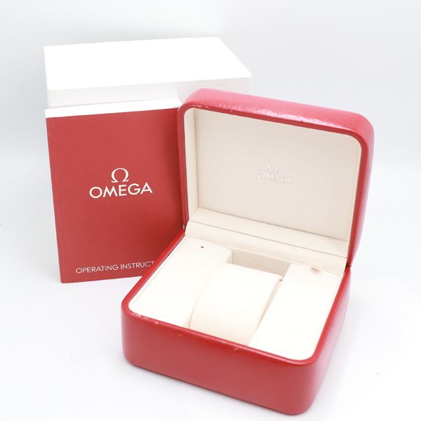 オメガ 空箱 レッド/赤 メンズ/レディース用 腕時計用 2000000 NSK KRK