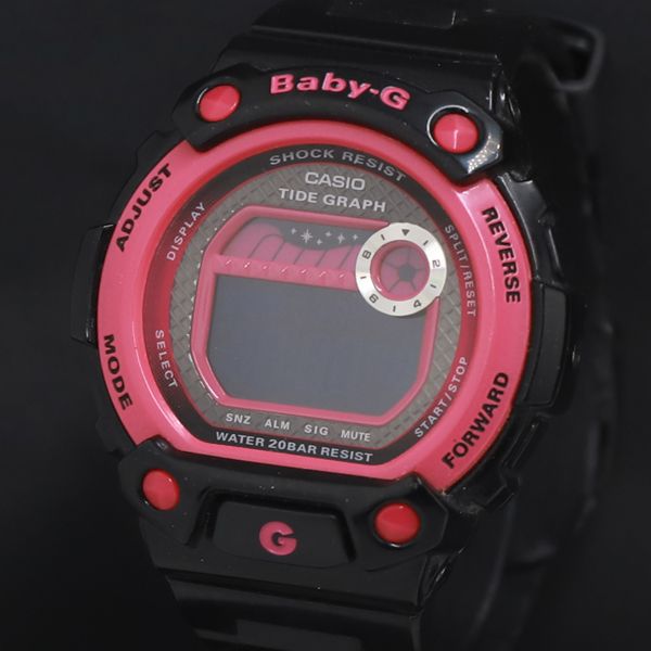 QZ カシオ タイドグラフ ベビーG BLX-100 デジタル文字盤 レディース 