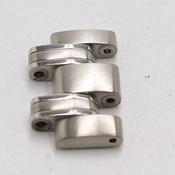 オメガ 純正品 4コマ 18mm メンズ 良品 オメガ シーマスター 純正コマ 4コマ シルバーカラー 18mm